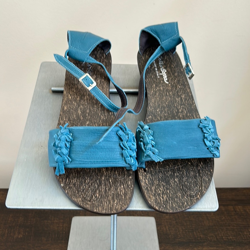 SOTTO SOPRA LEATHER SANDALS